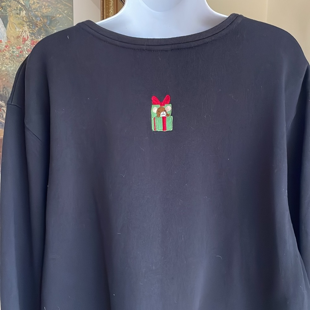 UGLY? Christmas Fleece Lined Sweatshirt Size 2X Excellent Condition Like New! - Picture 5 of 14